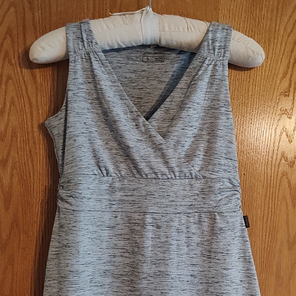 Eddie Bauer Women's Active Stretch Dress Gray XS Petite - Picture 2 of 4